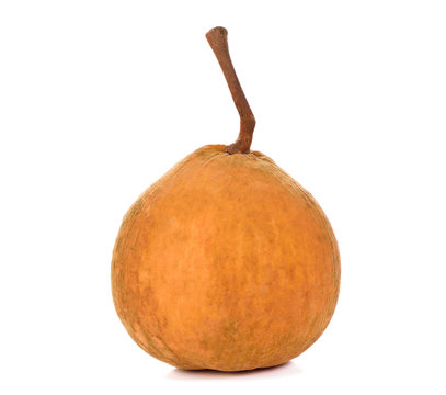 Santol fruit isolated on white background