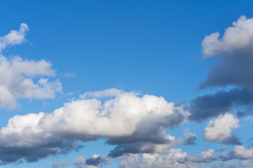 blue sky with clouds