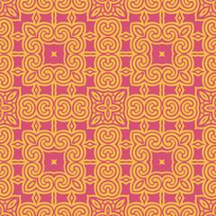 Abstract seamless color pattern