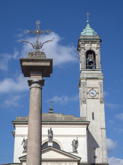 Fototapeta na wymiar Church of San Vittore in Rho, Milan
