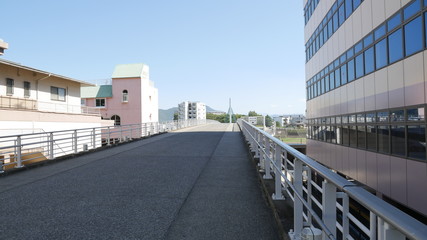 Fototapeta na wymiar あゆみ橋（静岡県・沼津市）