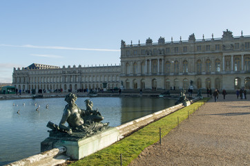 Fototapeta na wymiar Château de Versailles, Aile Nord