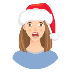 emotions of womans face