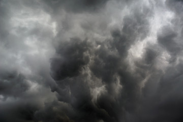 Fototapeta na wymiar Stunning storm clouds sky background wallpaper