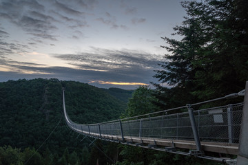 Geierlay, suspension bridge in Germany