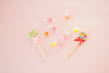 グミ　キャンディー　スイーツ　ロリポップ　カラフル　パステル　ゆめかわいい　女子