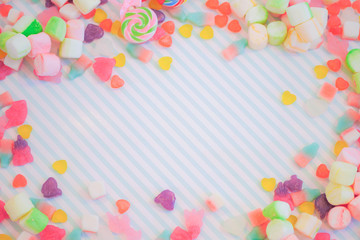 グミ　キャンディー　スイーツ　ロリポップ　カラフル　パステル　ゆめかわいい　女子