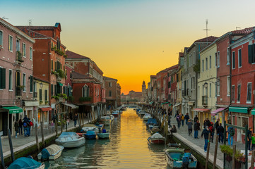 Obraz na płótnie Canvas Venedig Sonnenuntergang