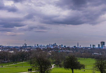 Fototapeta na wymiar London City Skyline