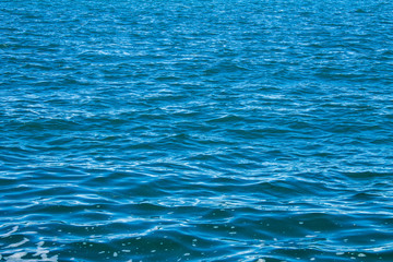 Surface of lake Michigan water