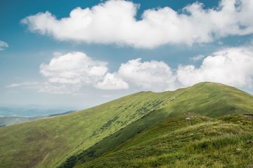 Borzhavsky mountain range. Carpathians