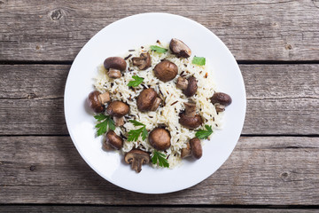 Traditional Italian risotto