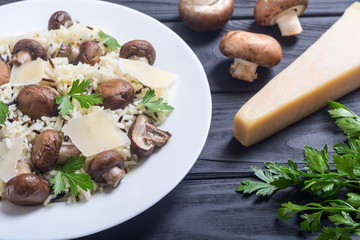 Traditional Italian risotto