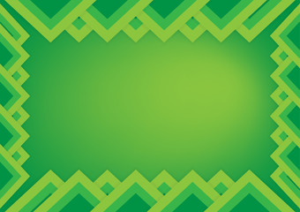 Vector Abstract futuristic, Illustration green design color background.