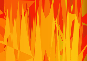 Vector Abstract futuristic, Illustration orange color background. Hi-tech digital technology concept