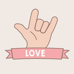 Love Sign Language Really
