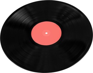 Black Vinyl Record