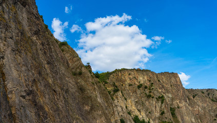 Rotenfels, Berg bei Bad Münster am Stein-Ebernburg, Felsbiotop, Naturschutzgebiet, Rheinland-Pfalz, Deutschland