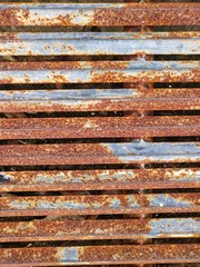 Rusty steel