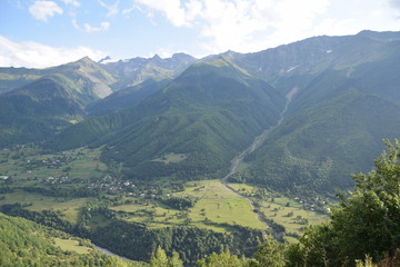 Fototapeta na wymiar Svaneti region, Georgia