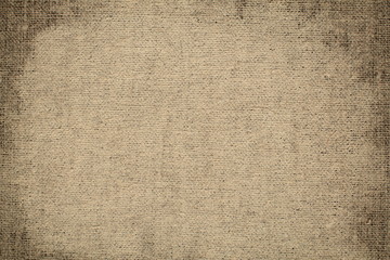 Natural linen material textile canvas texture background