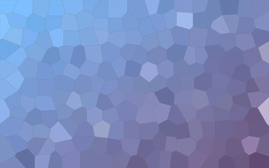Blue and purple colorful Middle size hexagon background illustration.