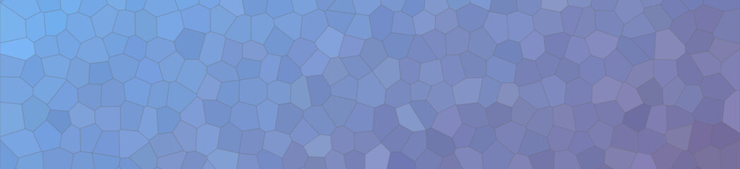 Fototapeta premium Blue and purple pastel Small Hexagon in banner shape background illustration.