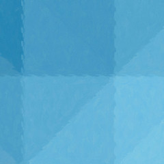 Blue pastel colors Mosaic through glass bricks in square shape background illustration.