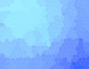 Nice abstract illustration of blue Small hexagon. Useful background for your needs.