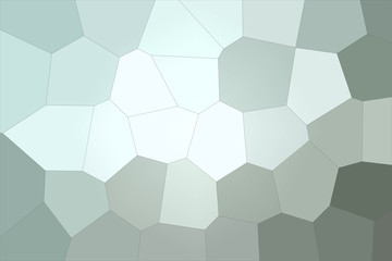 Brown, grey and green  colorful Giant Hexagon background illustration.