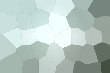 Brown, grey and green  Giant Hexagon background illustration.