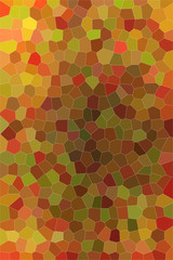 Good abstract illustration of brown, red and green bright Little hexagon. Good background for your needs.