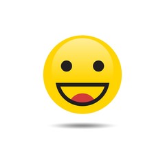 Smile Vector Template Design Illustration