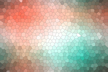 Fototapeta premium Beautiful abstract illustration of red, blue and green light Small hexagon. Lovely background for your prints.