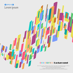 Abstract of crayon colorful pattern stripe background with space.