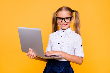 E-studying online education career collar formal wear social network concept. Close up photo...