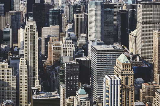 View of magnificent metropolitan city
