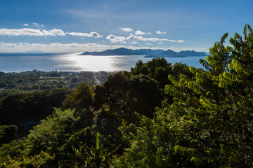 panorama sur les seychelles