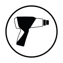 Electric industrial dryer icon