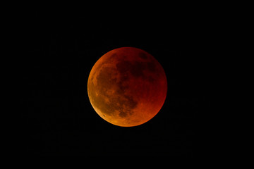 Total eclipse / blood moon