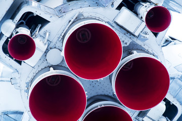 Rocket engines at the start