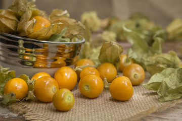 rich cape gooseberry juice, rich in vitamin C - Physalis peruviana