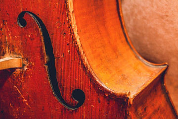 ancient cello fragment