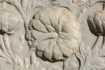 Ottoman marble carving art detail