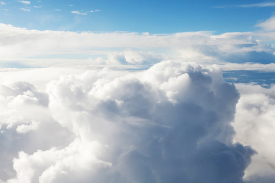 Blue sky and clouds © karandaev