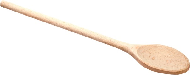 Wooden kitchen spoon