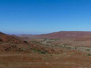 Fototapeta na wymiar paysage de Namibie - Afrique Australe