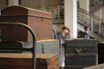 vintage luggage 