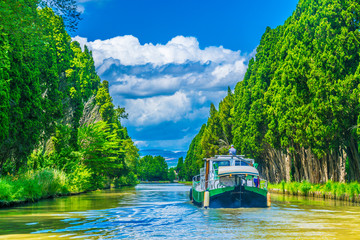 Canal du Midi near Carcassonne, France