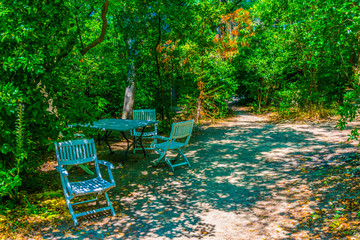 Garden of studio of Paul Cezanne in Aix-en-Provence, France